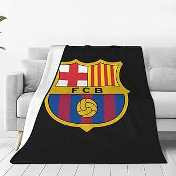 FCバルセロナ　アクリルブランケット Amazon｜毛布 FCバルセロナ アニメ ブランケット ひざ掛け